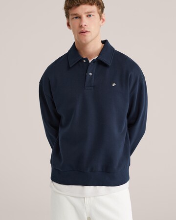 mėlyna WE Fashion Megztinis be užsegimo