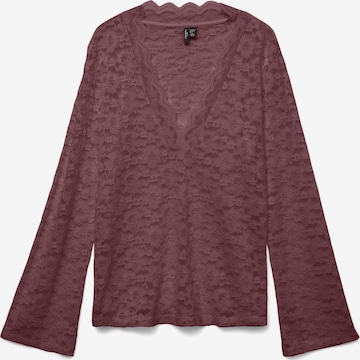 Vero Moda Curve Shirt 'VMDEA' in Lila: Vorderseite