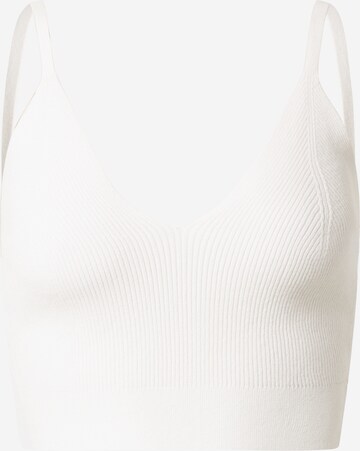 Top in maglia di SCOTCH & SODA in bianco: frontale