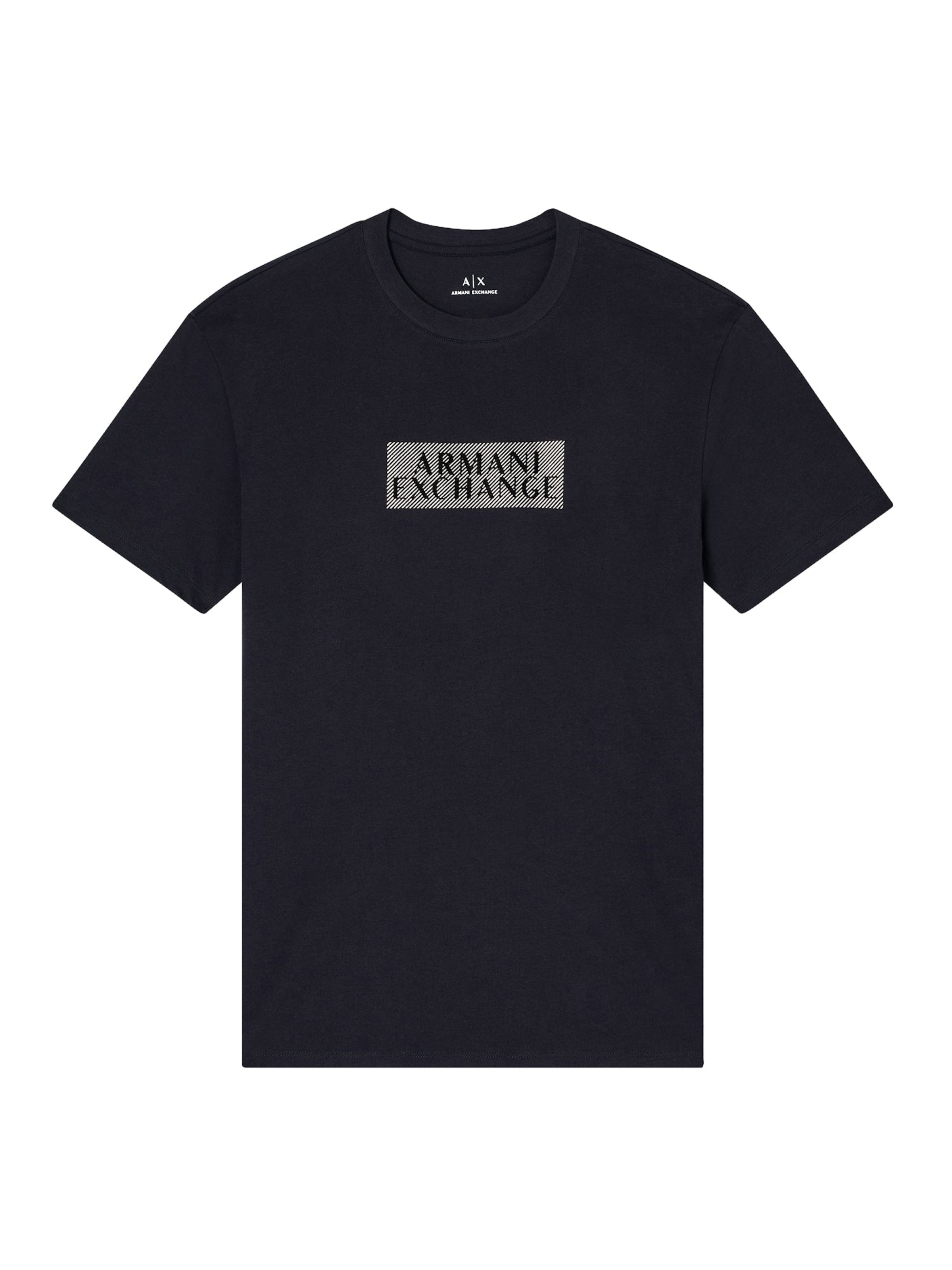 ARMANI EXCHANGE Shirt in Black: front