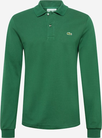 T-Shirt LACOSTE en vert : devant