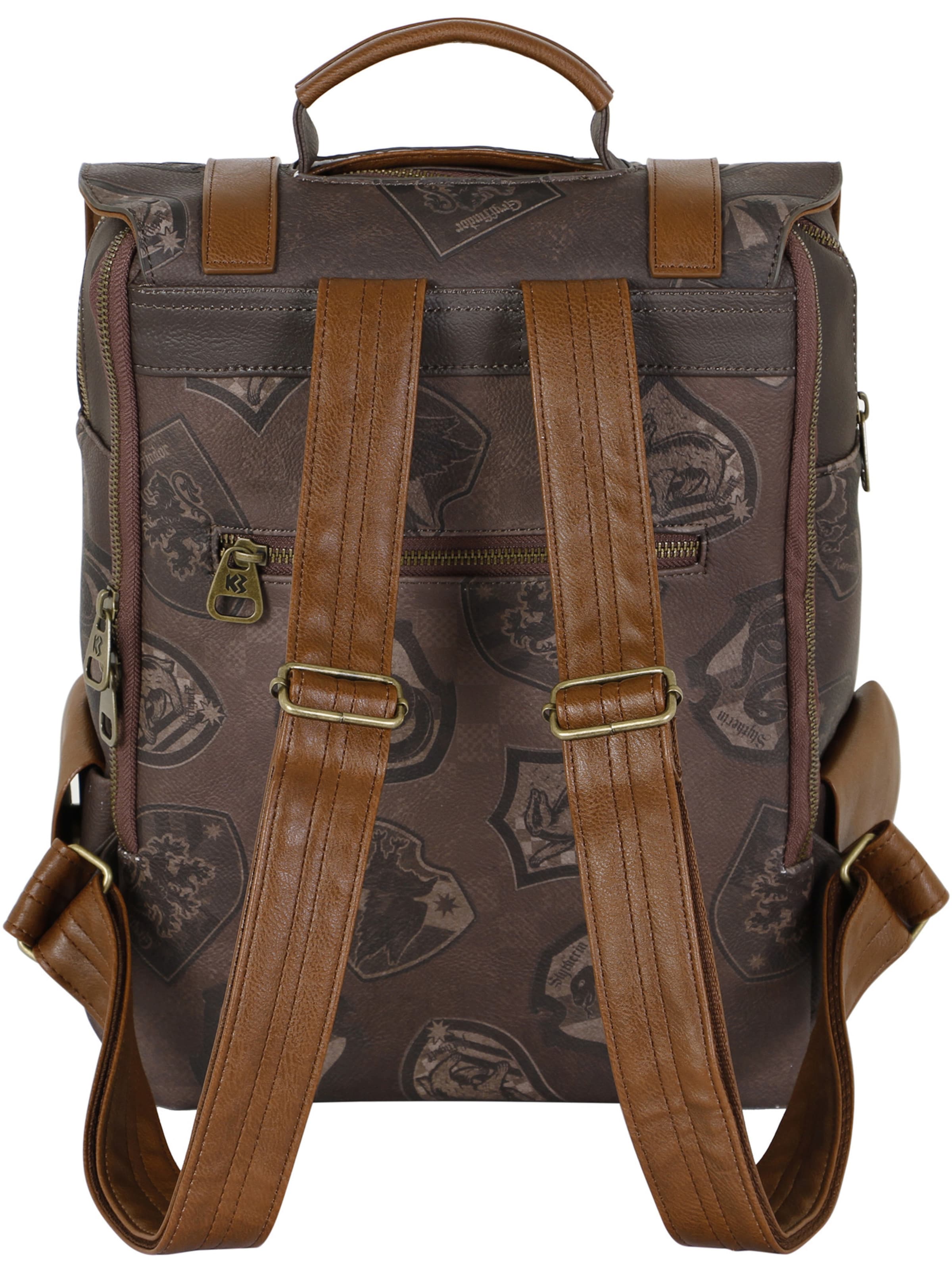 Zaino 'Harry Potter Pride-Tale' di Warner Bros. in marrone: frontale