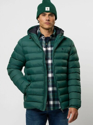 U.S. POLO ASSN. Jacke 'Artur' in Grün: Vorderseite