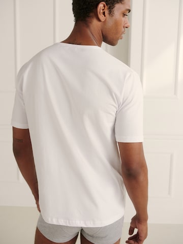 Guido Maria Kretschmer Men - Camiseta térmica 'Chris' en blanco