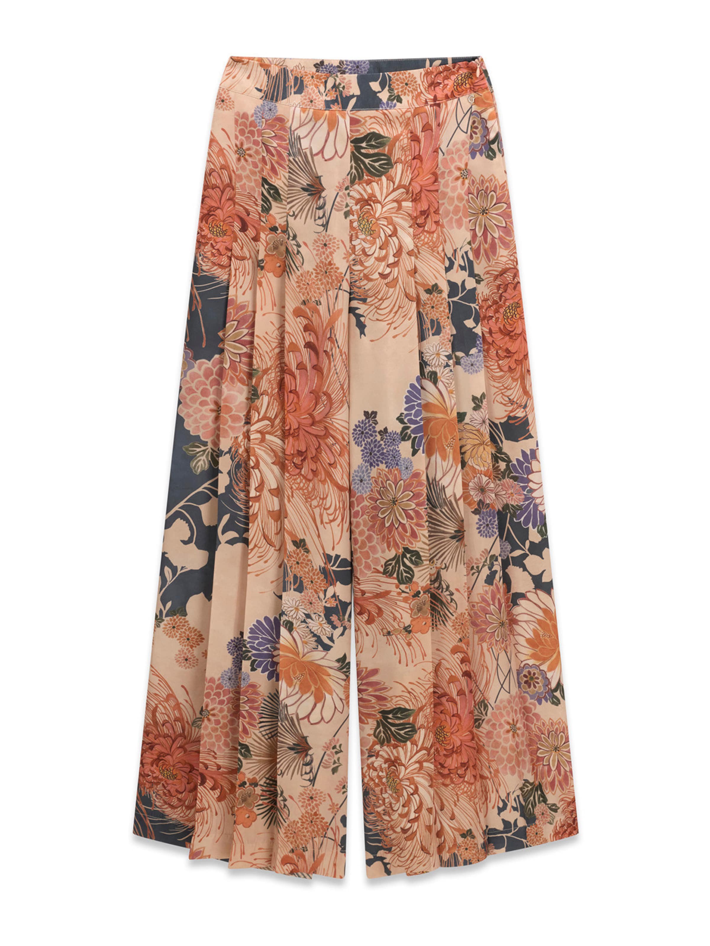 GUESS Laiad sääred Püksid, värv beež: eest vaates