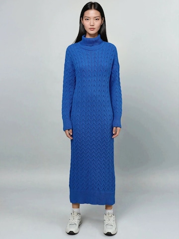 My fashion - Vestido de malha em azul