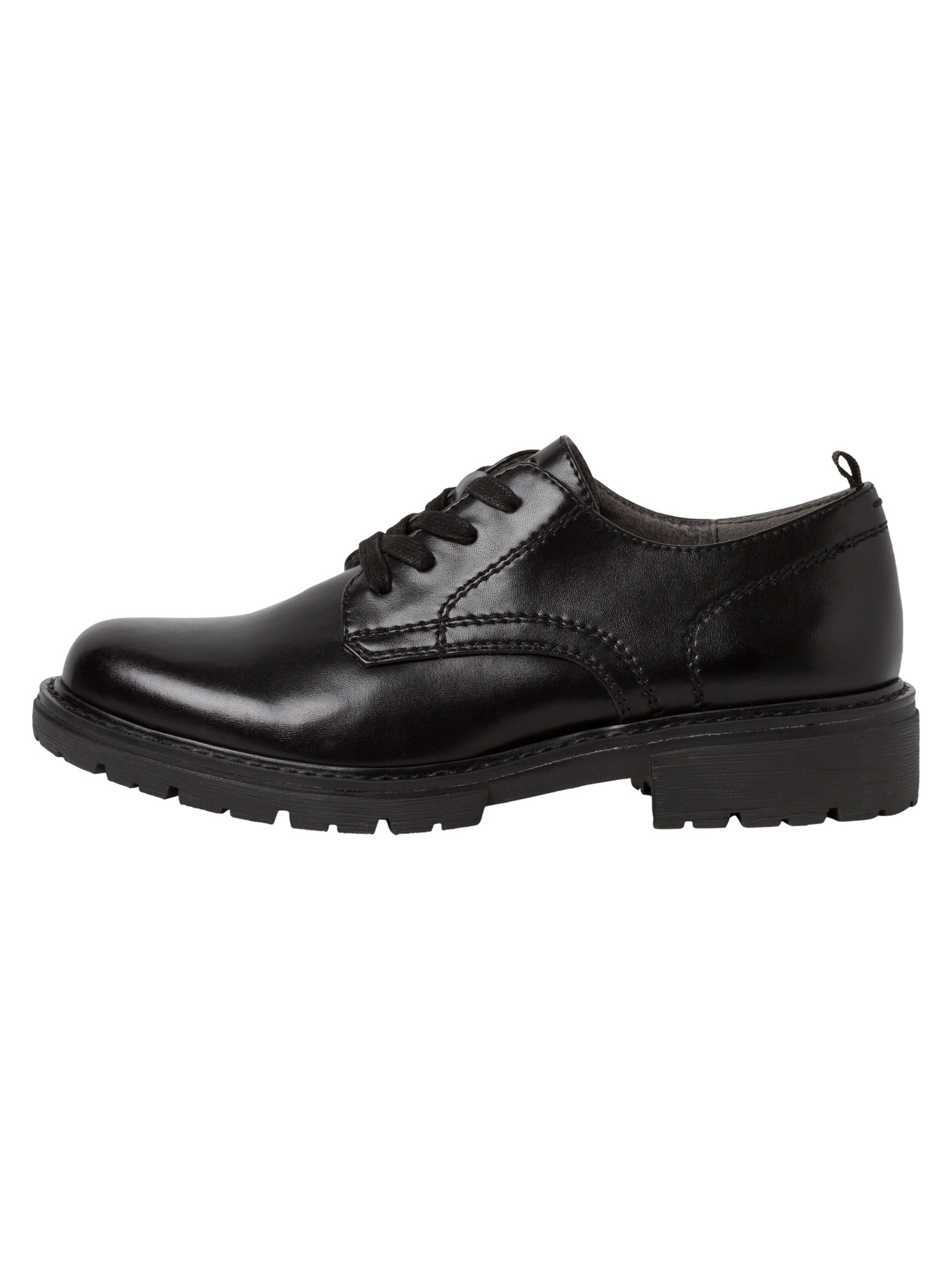 JANA Lace-up shoe in Black