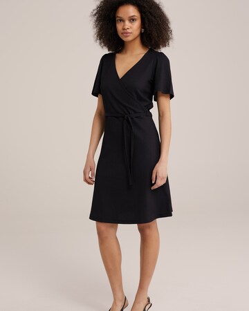 WE Fashion - Vestido en negro: frente
