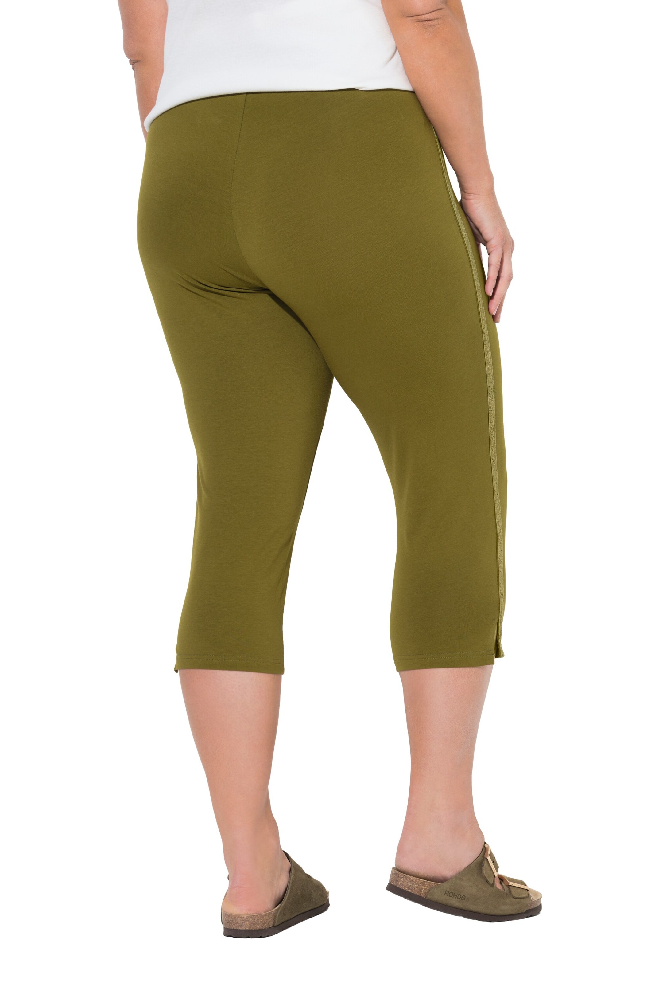 Ulla Popken Slim fit Pants in Green