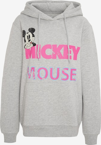 Recovered Sweatshirt 'Mickey Mouse' in Grijs: voorkant