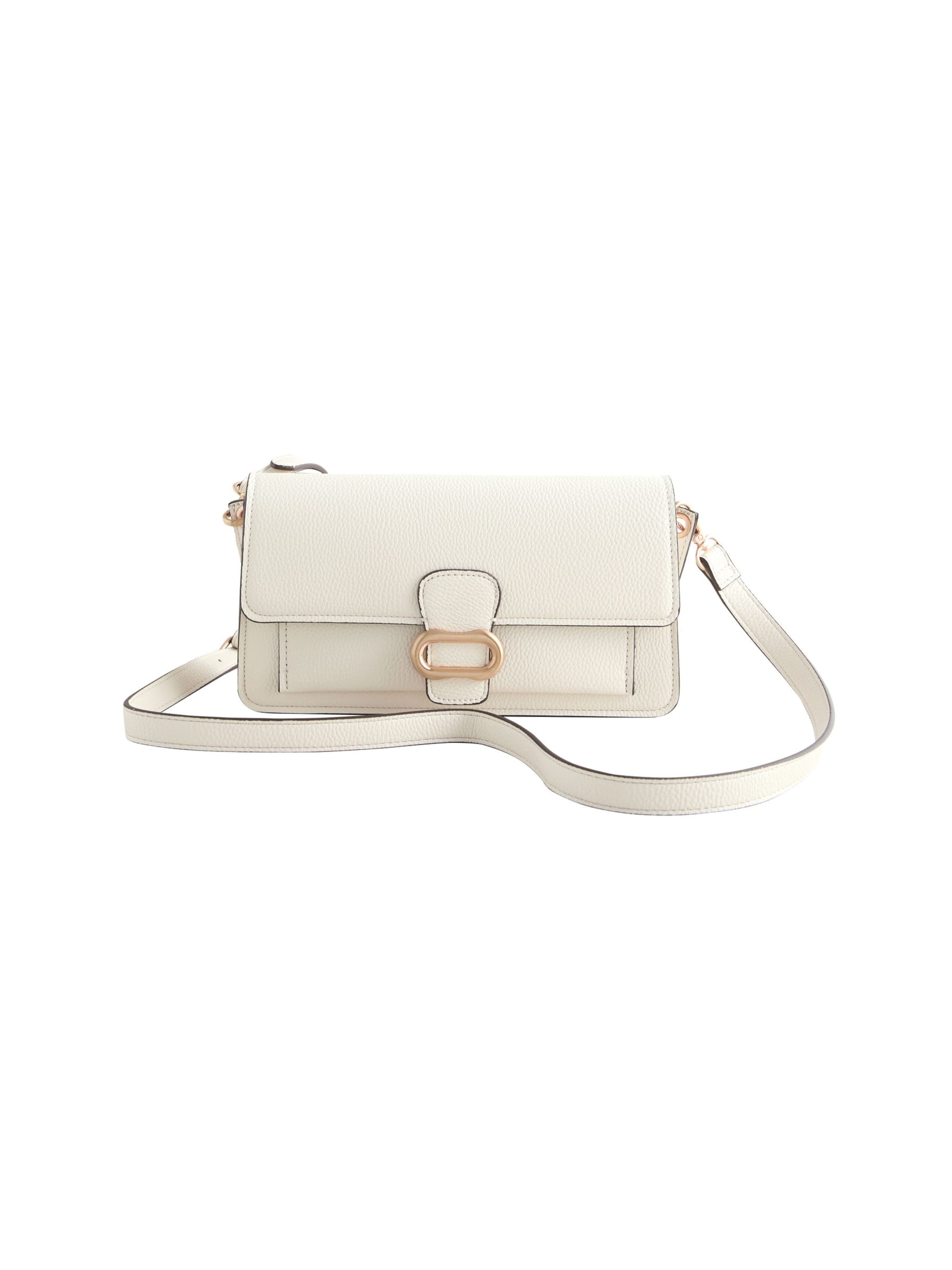 Next Umhängetasche in Weiß: Vorderseite