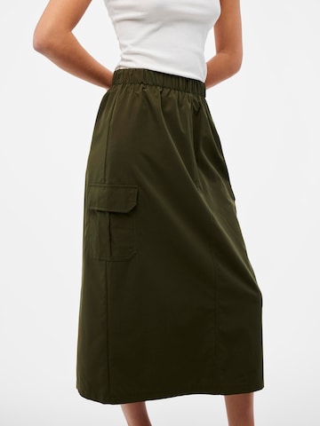 PIECES Skirt 'JOBINA' in Green