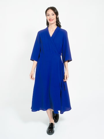 Jascha Stockholm Kleid 'Justine ' in Blau: Vorderseite