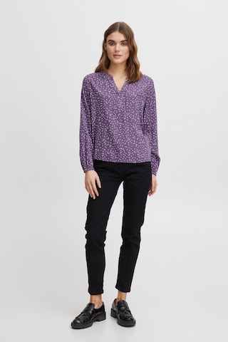 Fransa Blouse 'Silja' in Purple