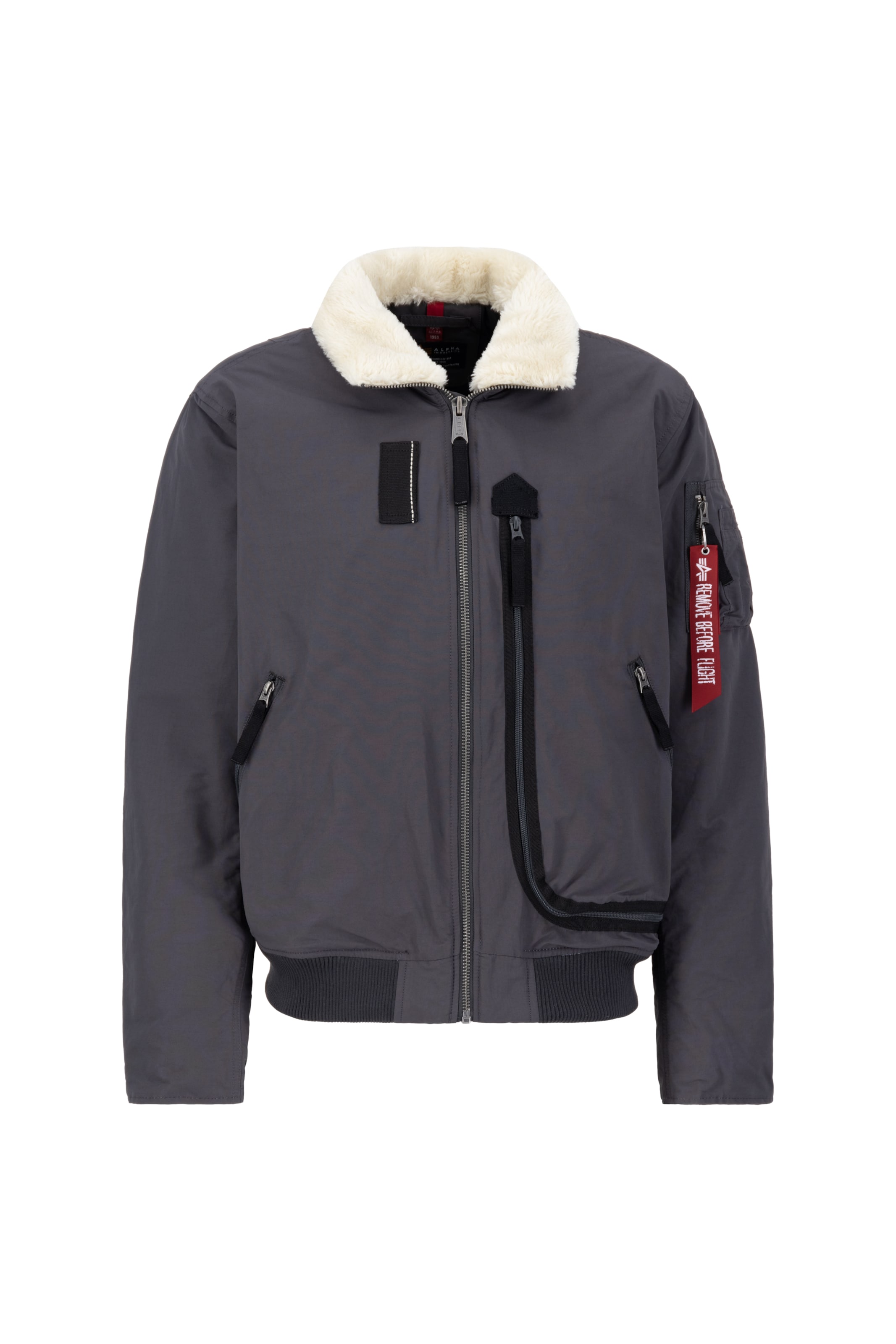ALPHA INDUSTRIES Välikausitakki värissä harmaa: etupuoli
