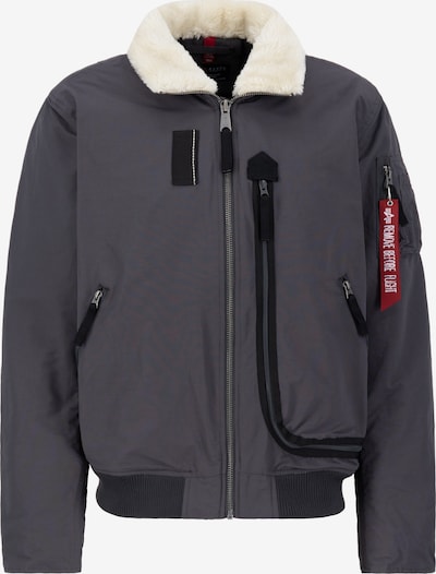 ALPHA INDUSTRIES Prijelazna jakna u boja pijeska / siva, Pregled proizvoda