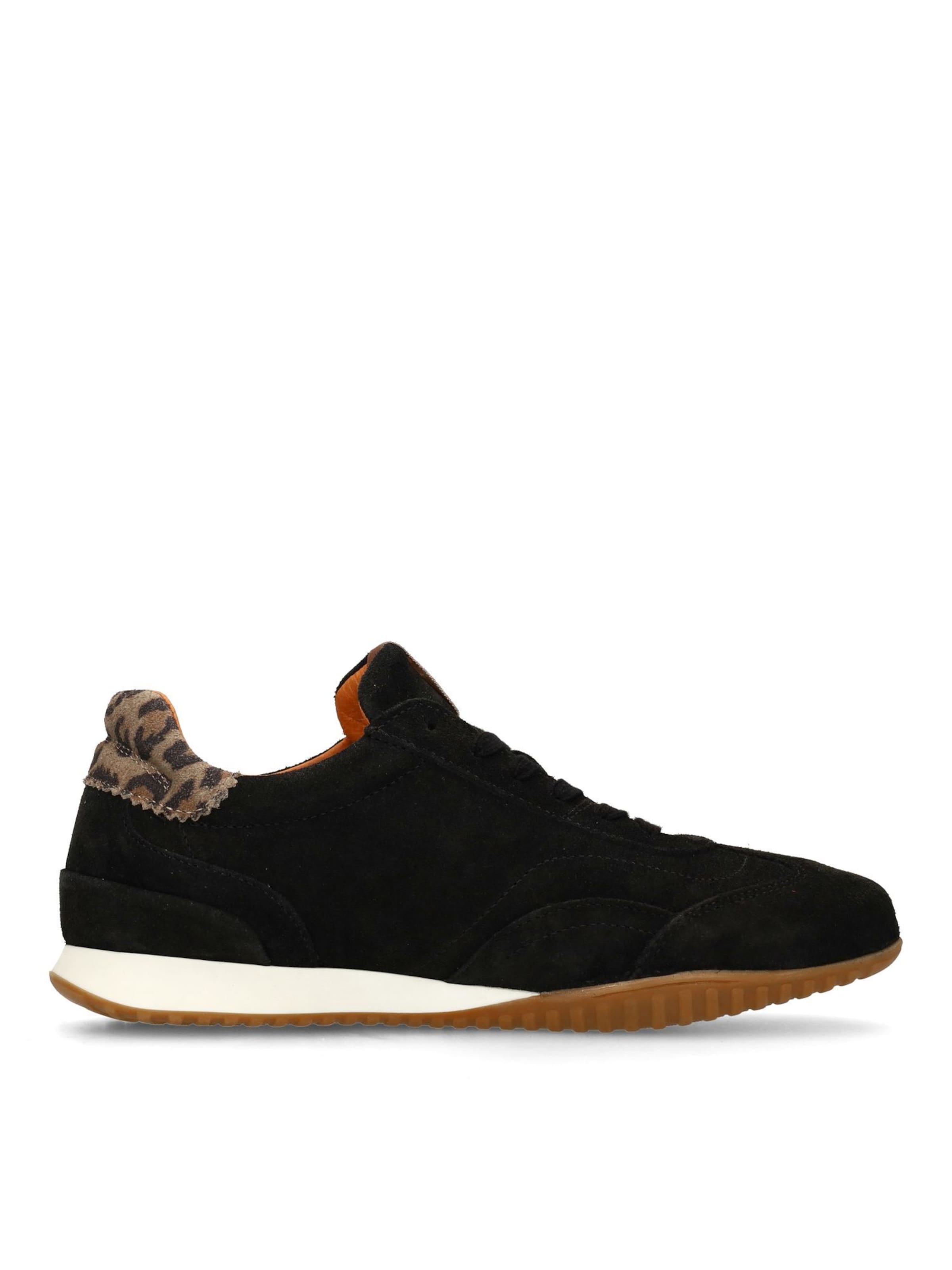 MANFIELD Sneakers laag in Zwart