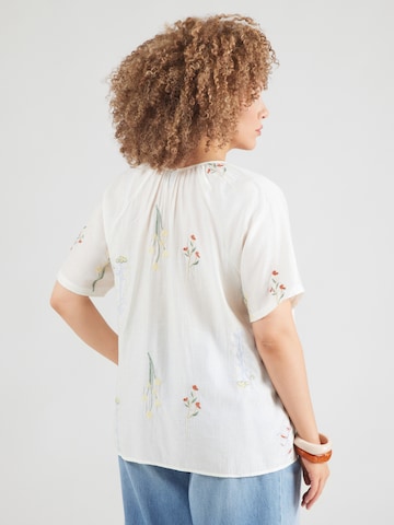 Vero Moda Curve Блузка 'VMCLINA' в Белый