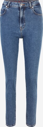 HUGO Skinny Jeans in Blauw: voorkant