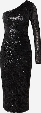Sistaglam Sukienka koktajlowa 'MAEVE' w kolorze czarny: przód