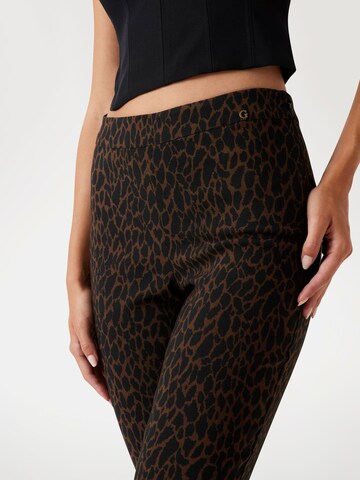 GUESS Slimfit Hose 'Creta' in Schwarz