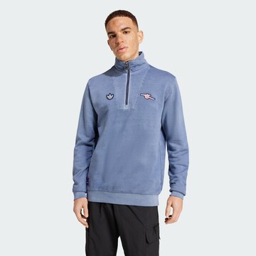 ADIDAS ORIGINALS Sportsweatshirt 'Arsenal Terrace Icons' in Blauw: voorkant