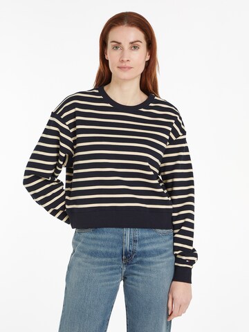 TOMMY HILFIGER Sweatshirt in Beige: voorkant