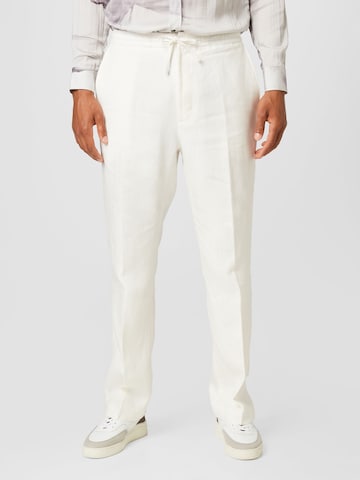 Tiger of Sweden Regular Pants 'ISCOVE' in White: front