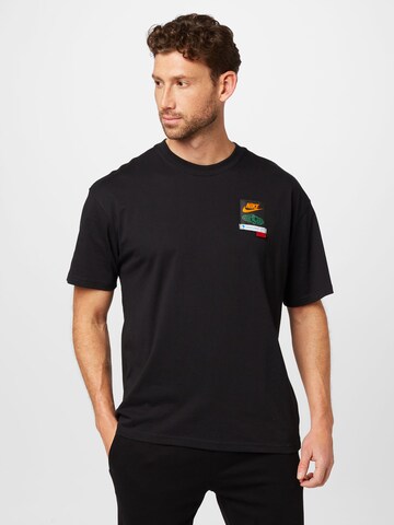 Nike Sportswear T-Shirt in Schwarz: predná strana