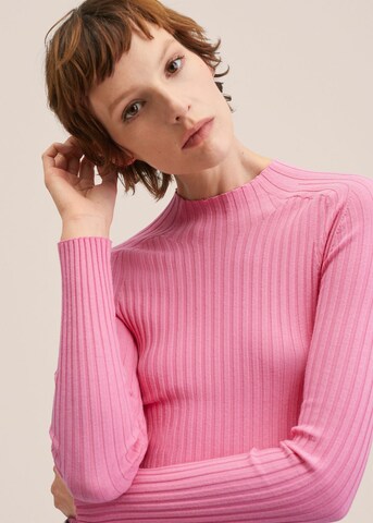 MANGO Sweater 'lisa' in Pink
