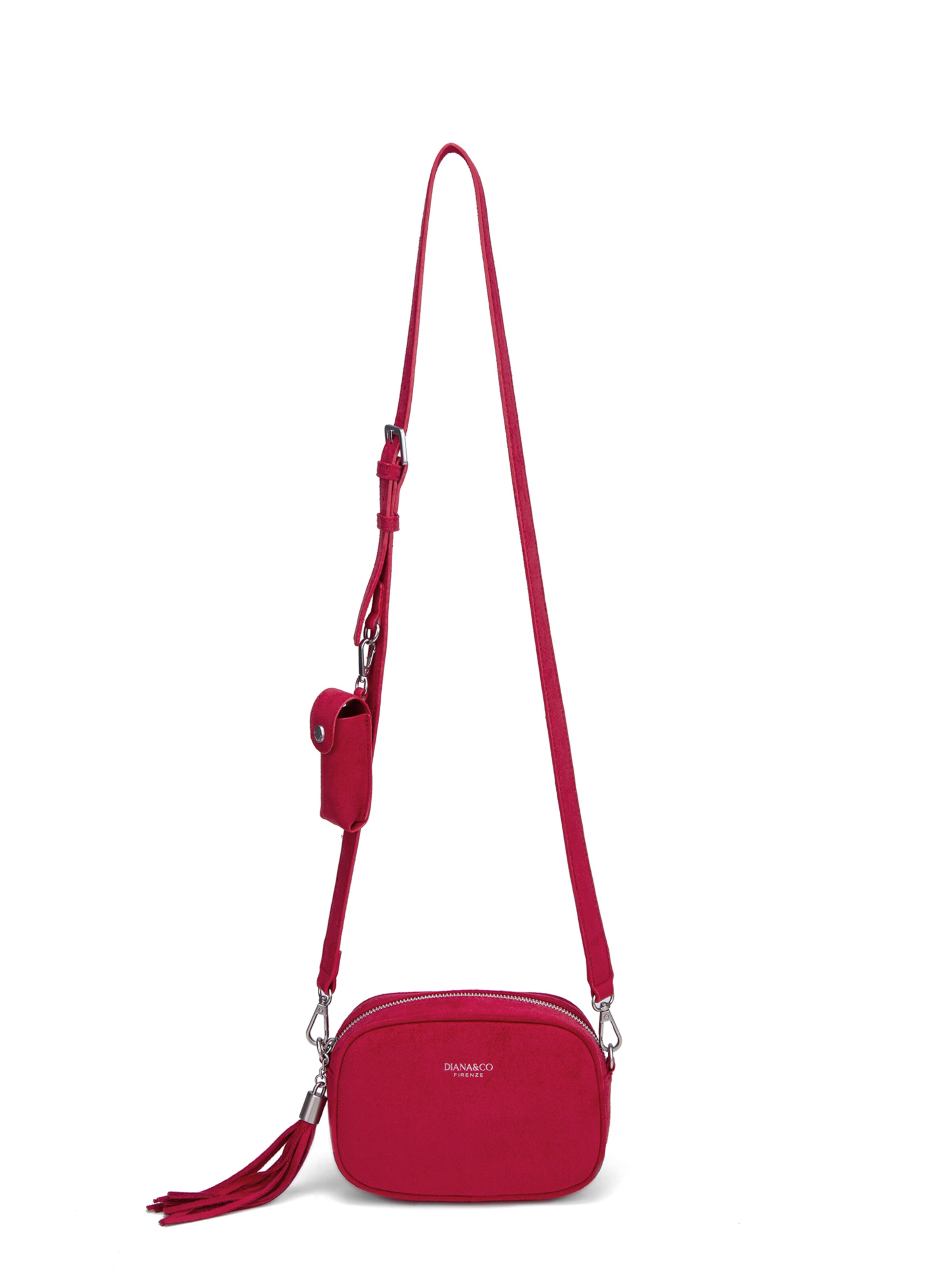 Borsa a tracolla di Diana&Co. in rosso