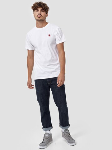 Mikon Shirt 'Herz' in White