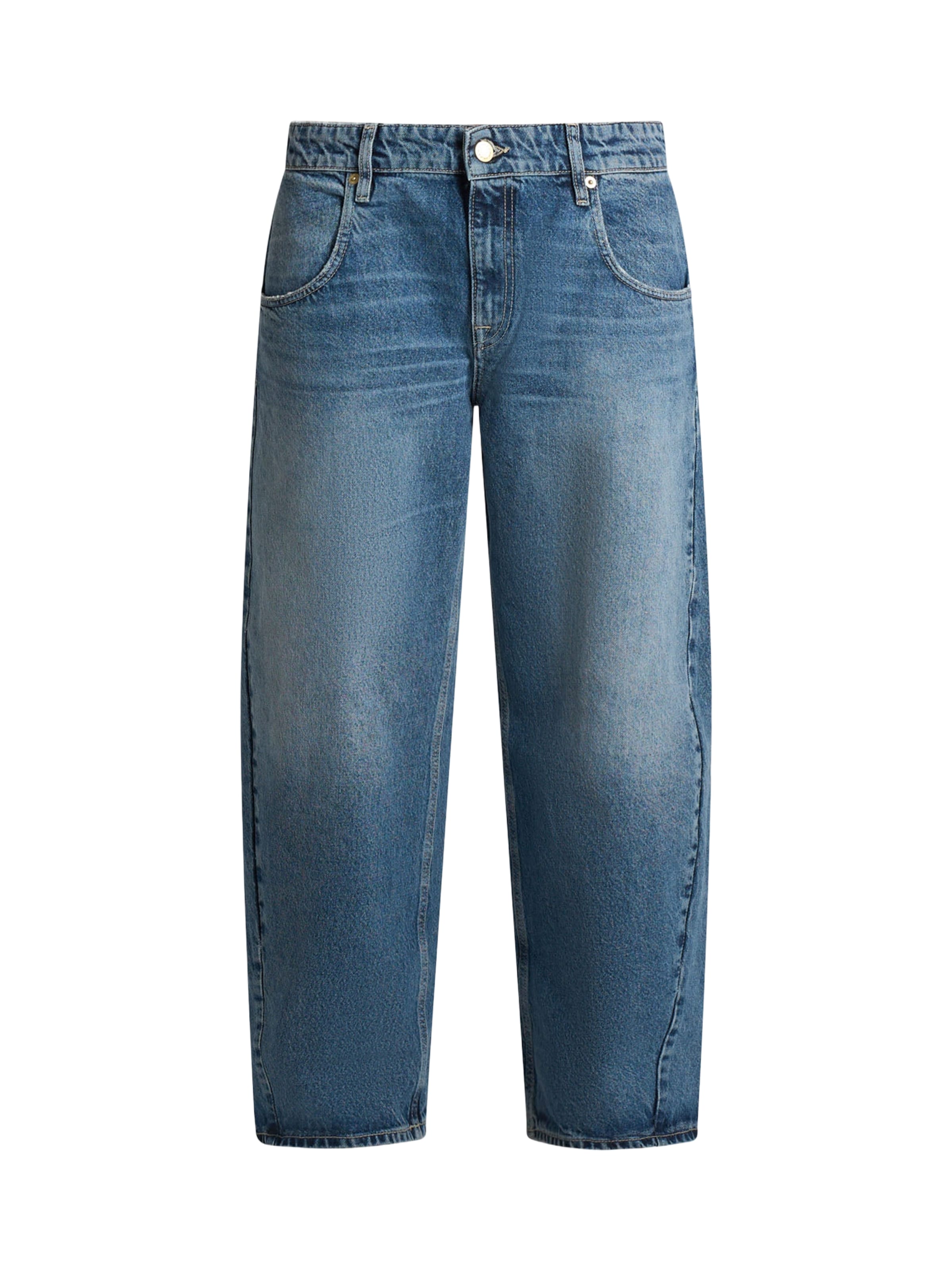 Cycle Wide Leg Jeans 'Aida' in Blau: Vorderseite