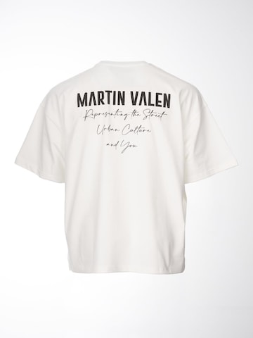 MARTIN VALEN Tričko – bílá