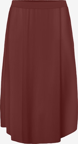 Jupe 'VMCMymilo' Vero Moda Curve en rouge : devant