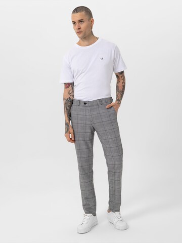 By Diess Collection Slimfit Παντελόνι σε γκρι