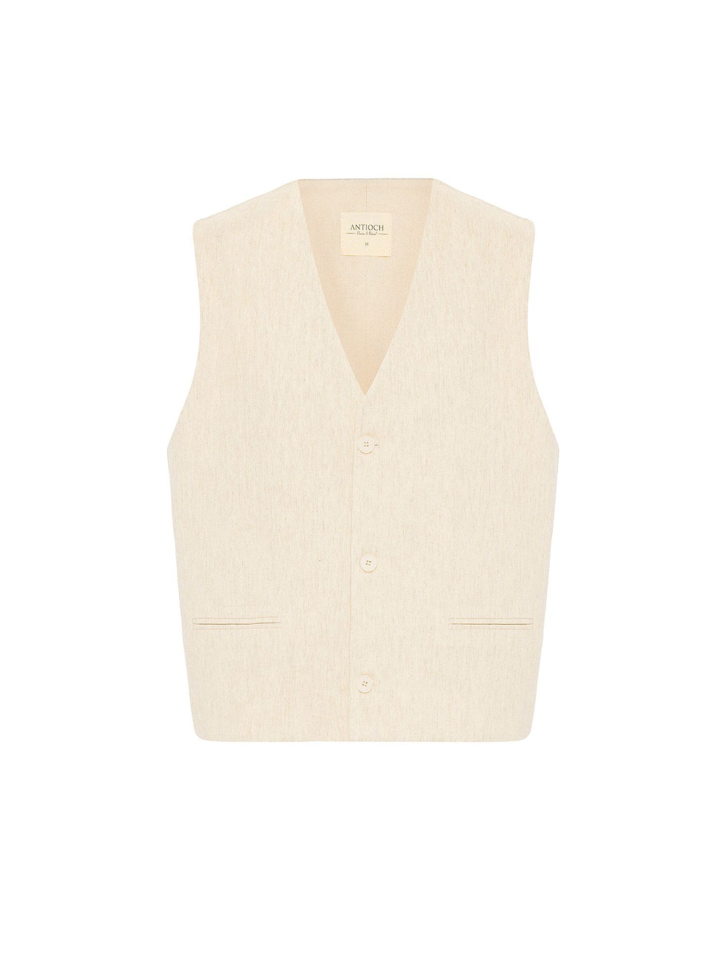 Antioch - Colete em bege: frente