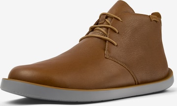 CAMPER Schnürboots 'Wagon' in Braun: Vorderseite