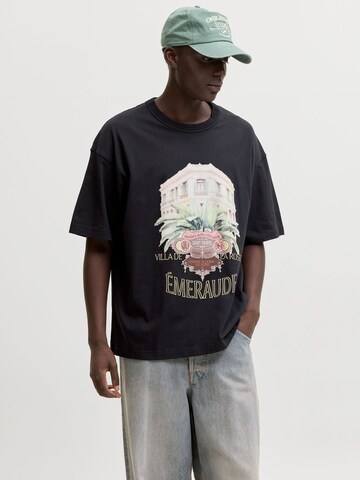 JACK & JONES T-shirt in Grau: Vorderseite