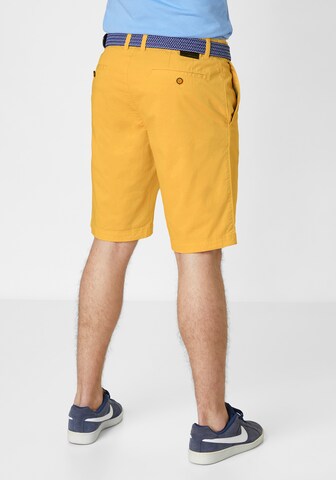 REDPOINT Regular Chinohose in Gelb