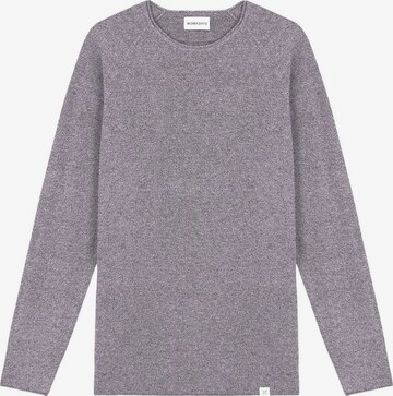 Pull-over 'Honeycomb' NOWADAYS en gris : devant