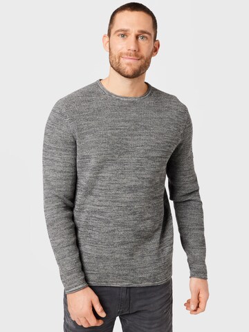 CAMEL ACTIVE Пуловер в сиво: отпред