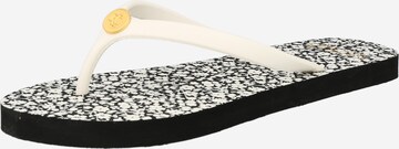 Flip-flops de la Lauren Ralph Lauren pe alb: față