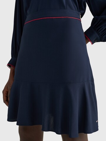 TOMMY HILFIGER Rock in Blau: Vorderseite