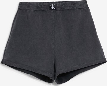 Calvin Klein Swimwear Pants in Black: front