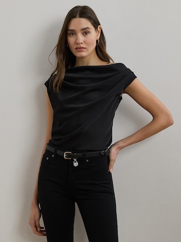 Lauren Ralph Lauren - Blusa 'KINTHEA' en negro: frente
