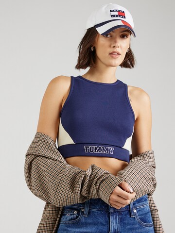 Haut 'GAME DAY' Tommy Jeans en bleu : devant