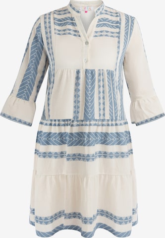 IZIA Summer Dress in Blue: front