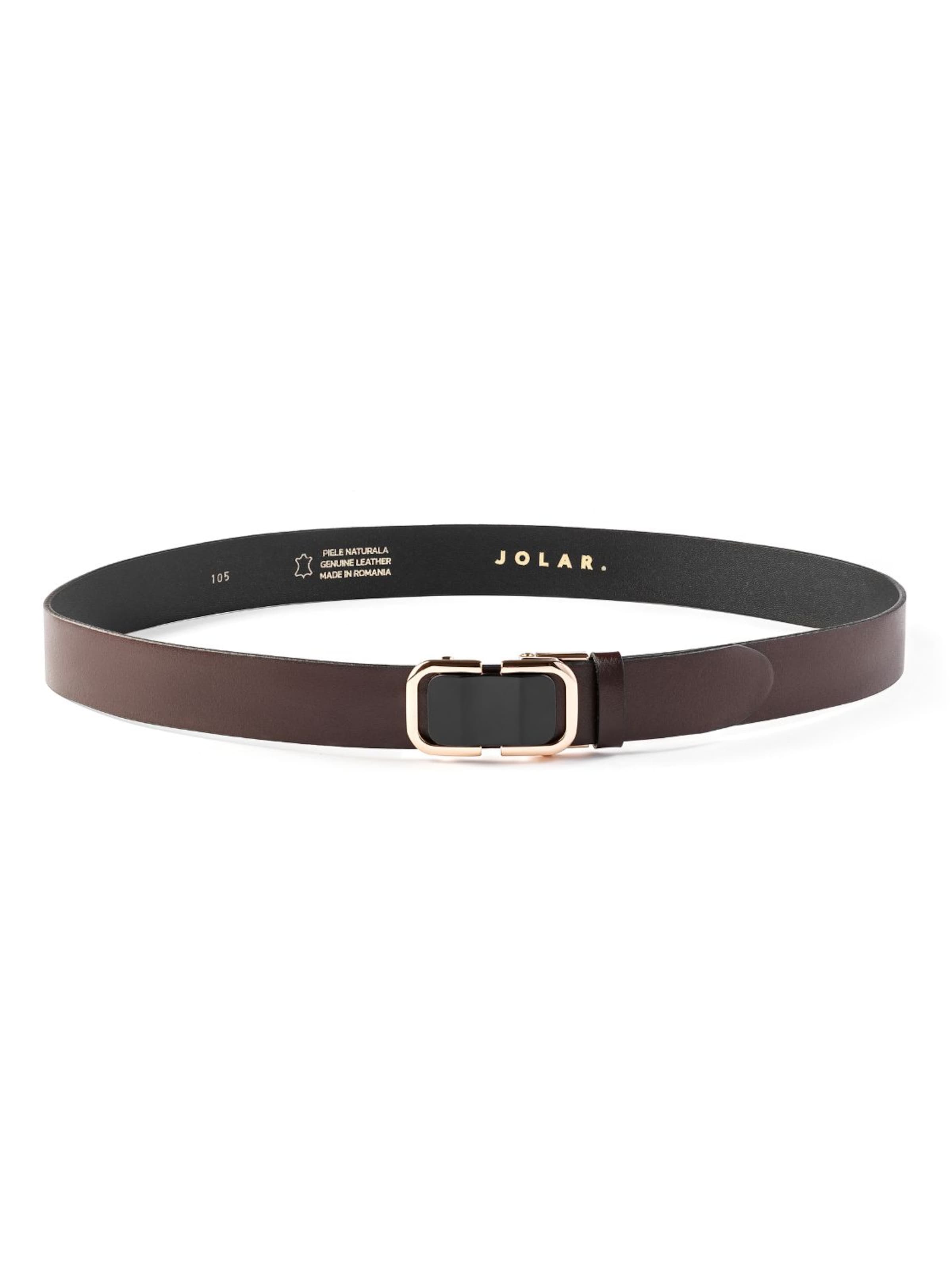 jolar Belt in Gold: front