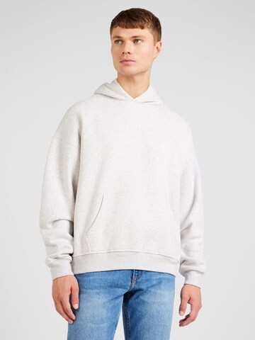 Sweat-shirt 'ESSENTIAL' Abercrombie & Fitch en gris : devant